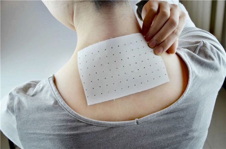 Back anesthesia patch