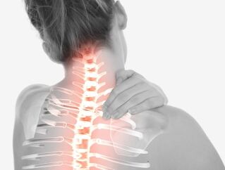 Osteochondral disease in the cervical area