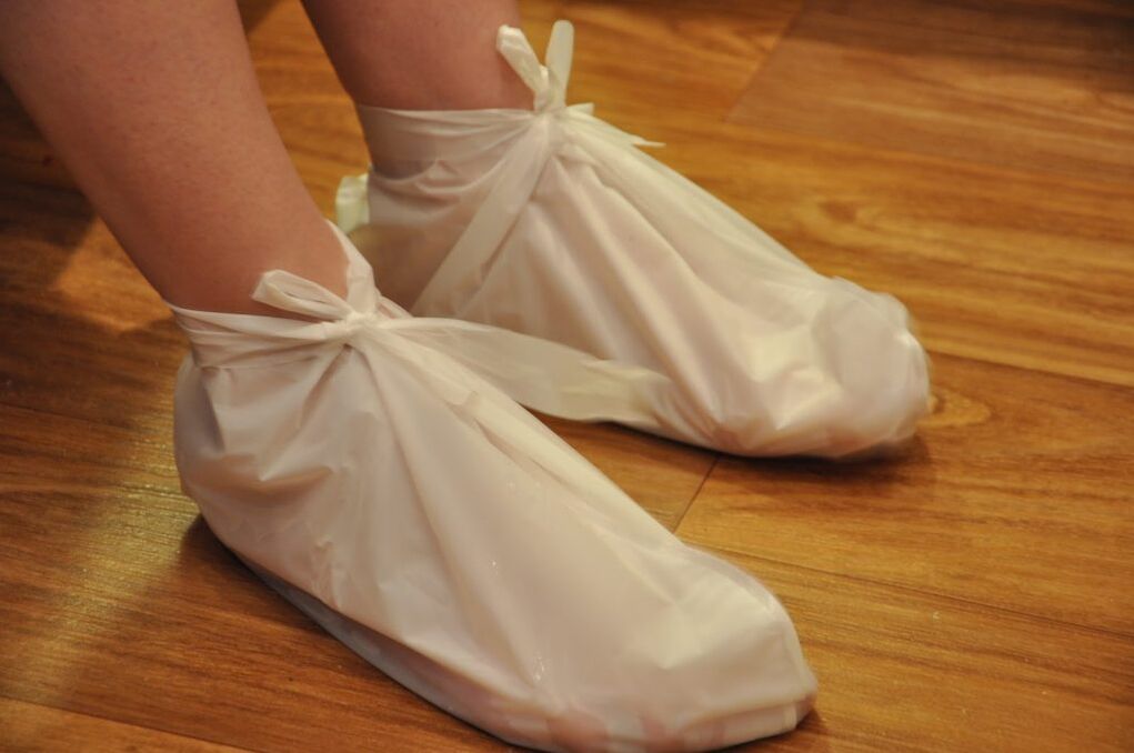 Pressure on the ankle joint