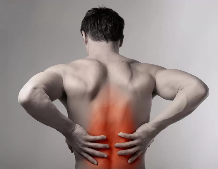Male spinal osteochondrosis